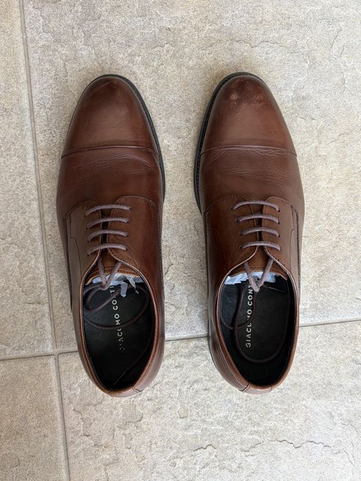 Skórzane buty męskie GIACOMO CONTI rozmiar 40
