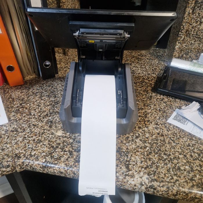 Pc pos all in one com impressora
