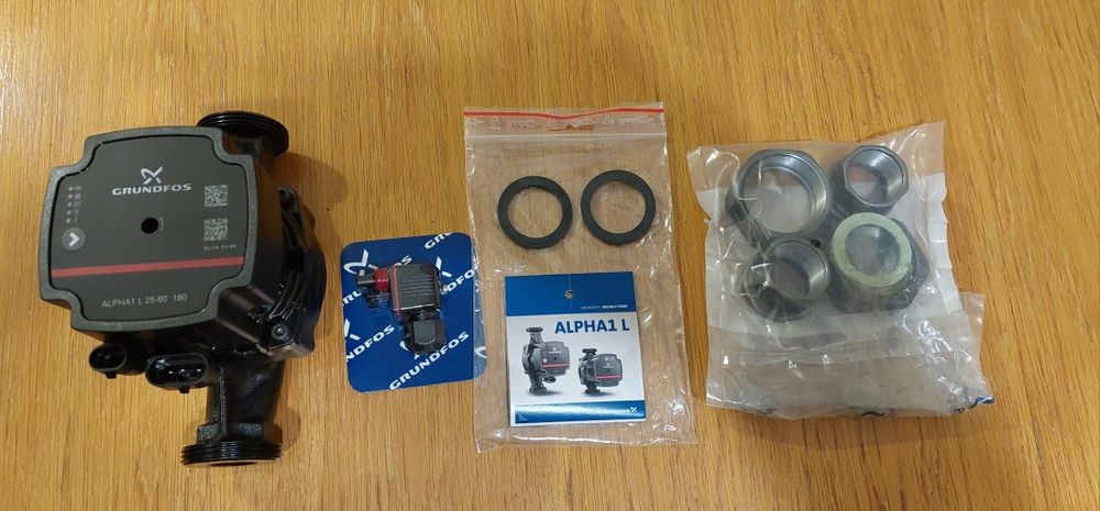 GRUNDFOS Pompa Obiegowa ALPHA1 L 25/60_180