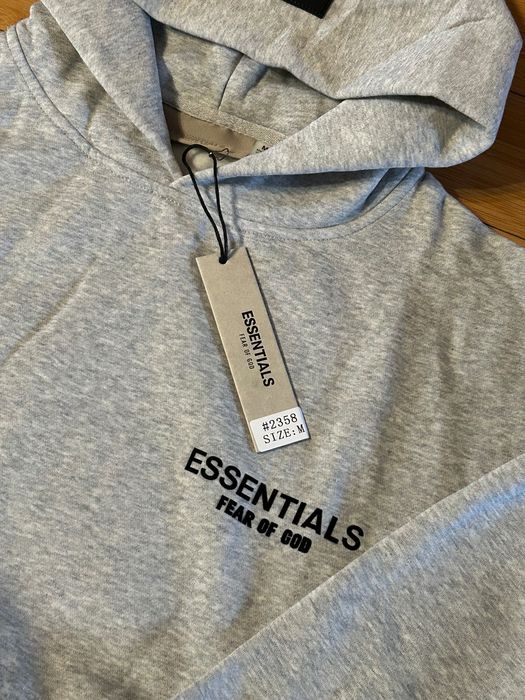 Szara Bluza Essentials