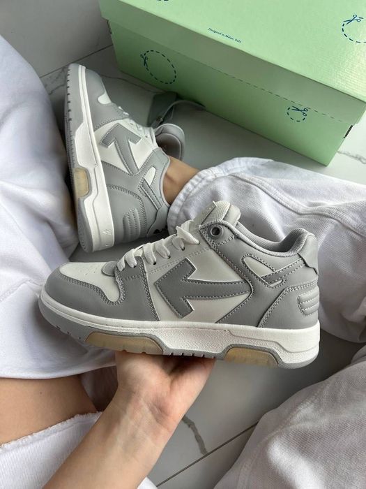 [БЕЗ ПРЕДОПЛАТ] Off-White Out of Office Low Tops Grey White