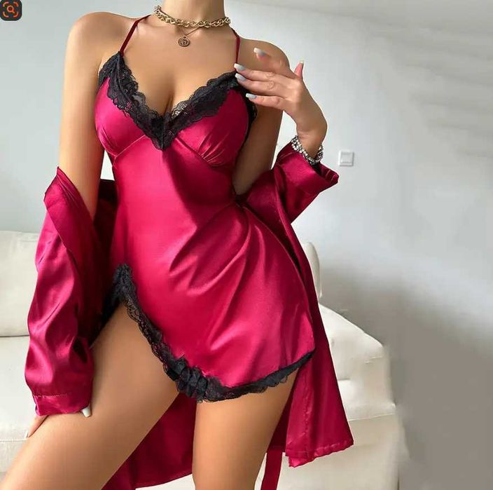 Халат з пеньюаром 223/20