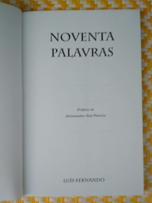 noventa palavras -   Luís Fernando