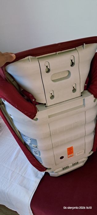 Britax Römer, model Kid II w kolorze czerwonym