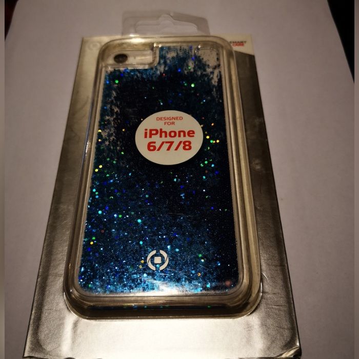 Etui case Iphone 6/7/8 Płynny brokat Celly
