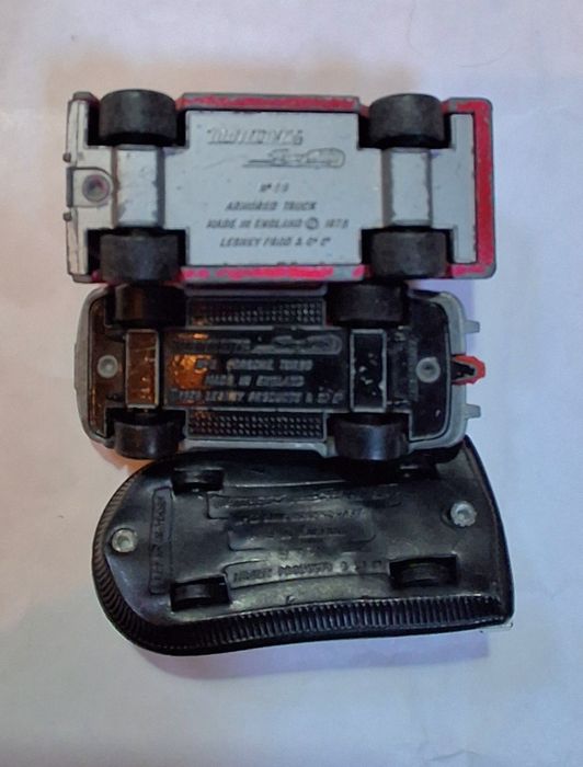 Lote de 3 miniaturas antigas Matchbox