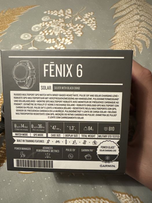 Garmin fenix 6 solar