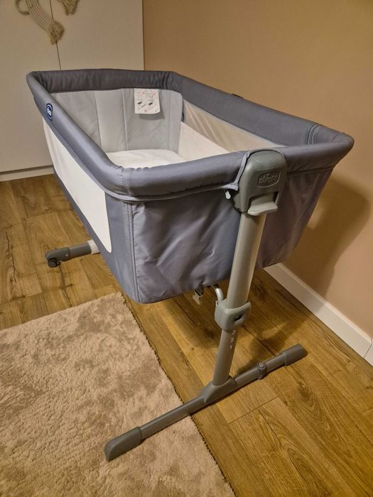 Chicco, Co-Sleeping, Next2me Essential, łóżeczko dostawne, Stone