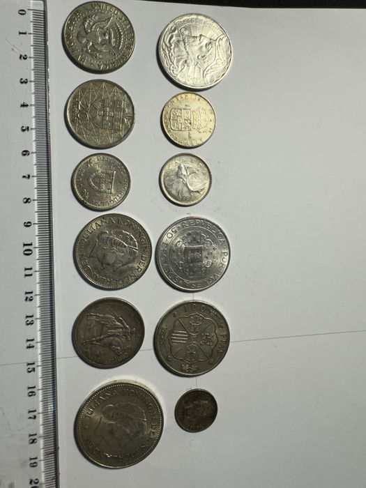 Moedas antigas de Prata (ag)