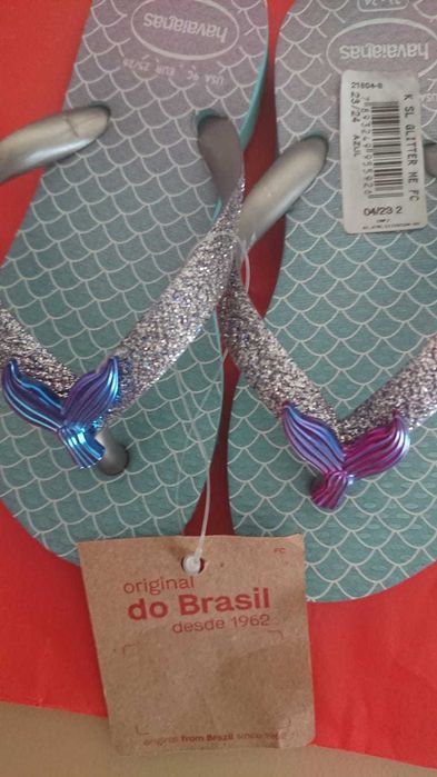 HAVAIANAS Mermaid Slim Glitter Novas