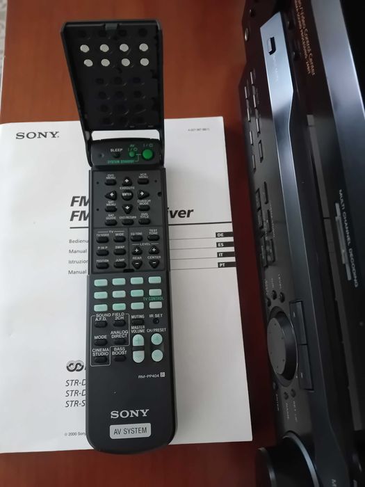 Amplificador Sony + Subwoofer Ativo Sony 150W + 6 colunas 140W cada