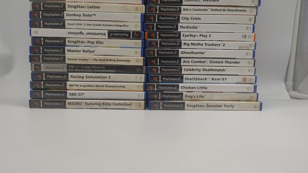 Lote Jogos PS2 | Vários Títulos Originais | Bom Estado
