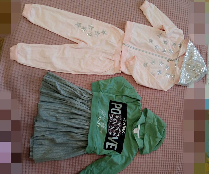 Платя і спотивний костюм 100% бавовна,турція 3-4роки