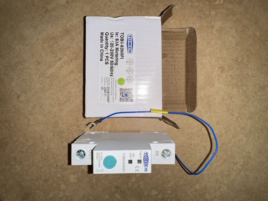 Wi-Fi реле Tomzn 63А Розумний вимикач реле з сухим контактом Zigbee
