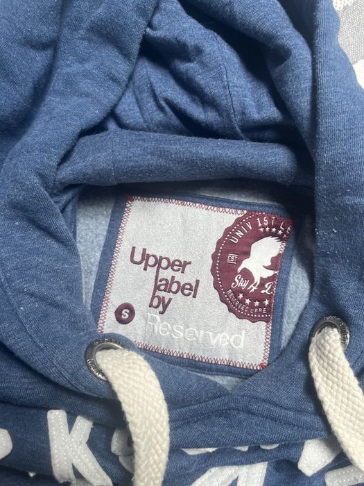 Ciepła bluza Reserved rozmiar S czarno-granatowa