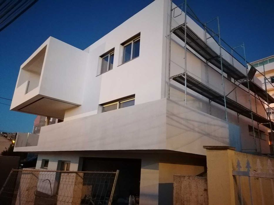 aluguer de andaimes e pintura exterior