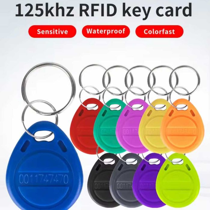 НОВЫЕ Ключи Бесконтактного доступа RFID EM4100 TK4100 с кодом 125 KHz