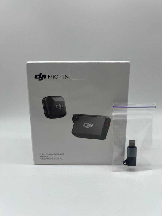 DJI Mic Mini ( 1 TX +1 RX ) + перехідник на litingh