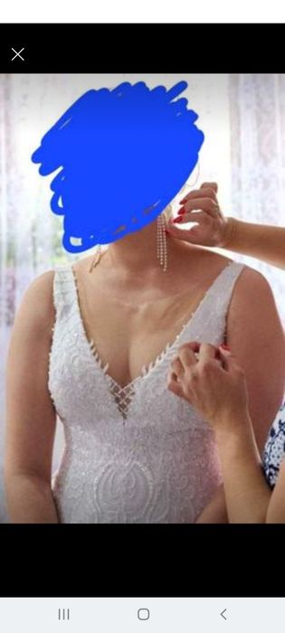 Suknia ślubna biała