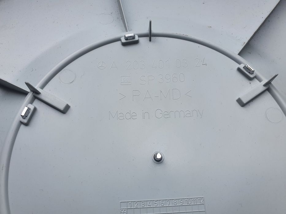 Tampões mercedes 16 originais