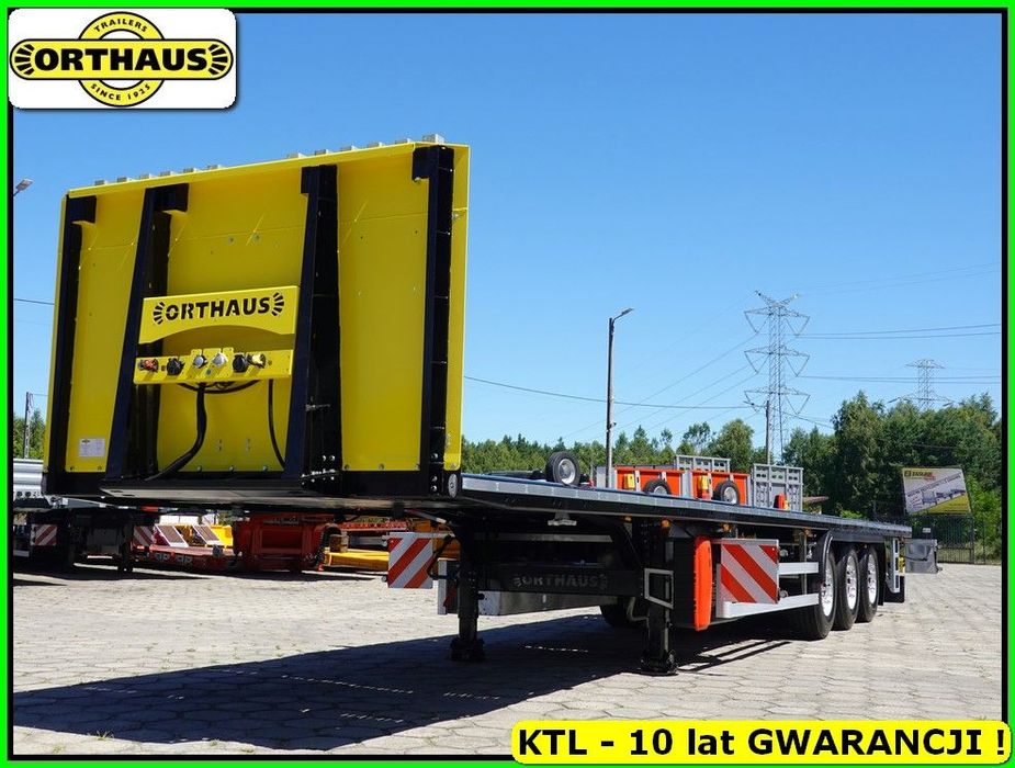 Orthaus Platforma z zamkami konterowymi 20, 30, 40 Ft / Ład. 39.900 kg - SUPER STRONG !!!  Gotowa do odbioru !!! Platforma do ciężkich konstrukcji i kontenerów