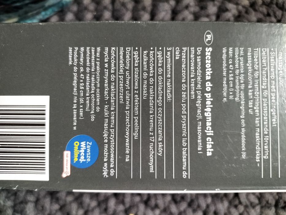 Szczotka do pielęgnacji ciała/ body care brush LIDL nowe Opole