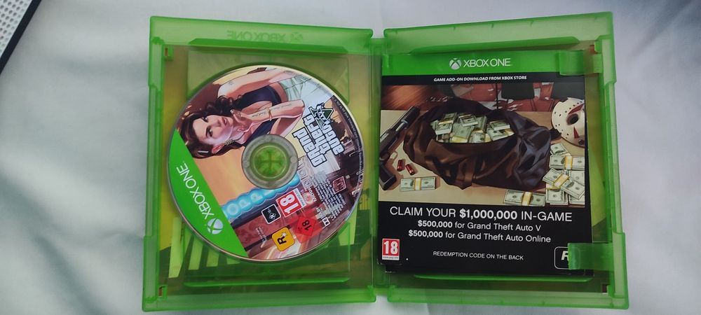 Диск gta 5 xbox one version