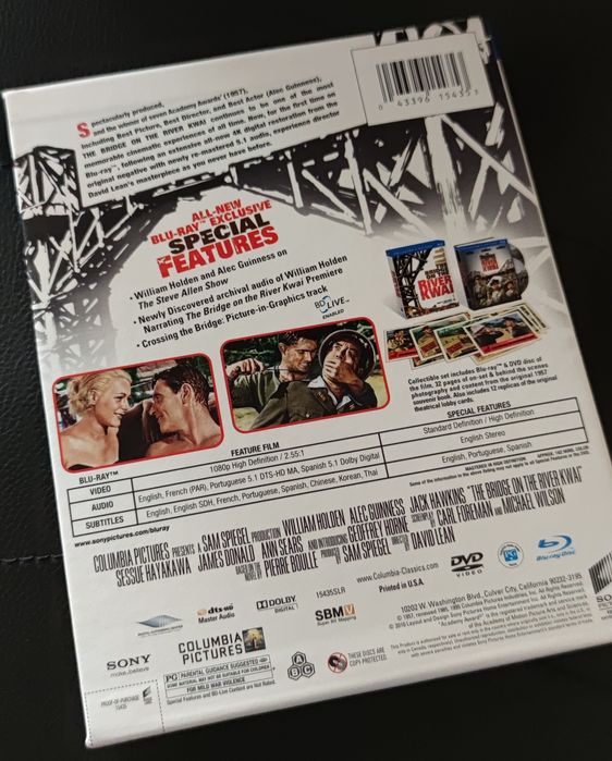 A Ponte do Rio Kwai - Edição Limitada Digibook - Blu-ray