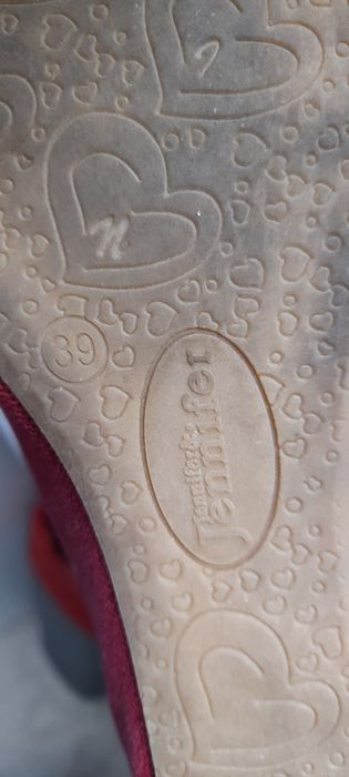 Buty damskie 39 kobiece czerwone na platformie jennifer&jennifer