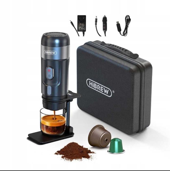 HiBREW H4A –Przenośny ekspres do kawy 3w1 | Do auta, biura i w podróży