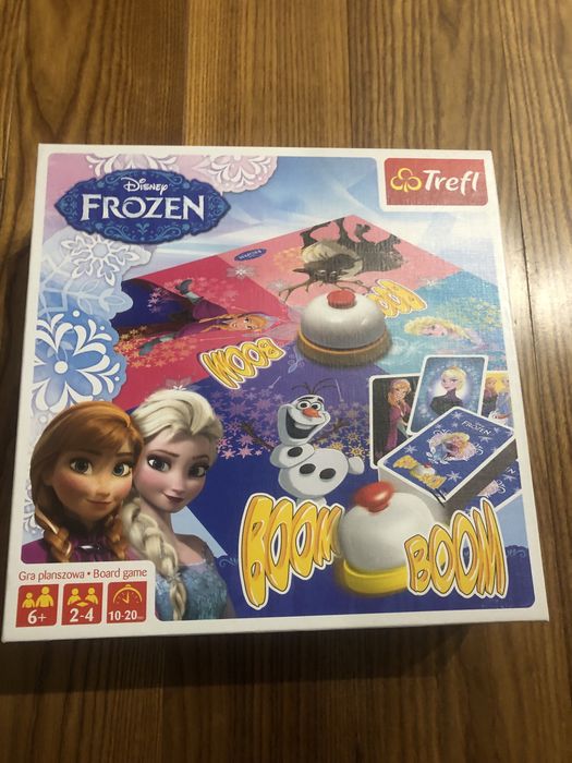 Gra planszowa Boom Boom Frozen kraina lodu edukacyjna