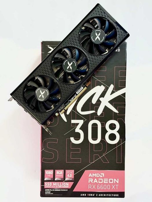 Placa gráfica XFX RX 6600 XT Qick 308 Black