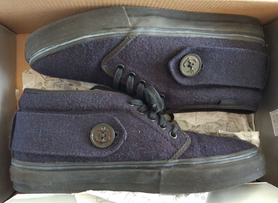 buty vans chukka peacoat 42.5cm używane hype  sneakers