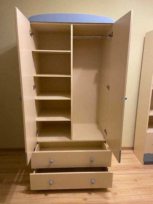 Szafa 2-drzwiowa 90x180 MEBLIK seria Podróżnik SOLIDNA POJEMNA + DOWÓZ