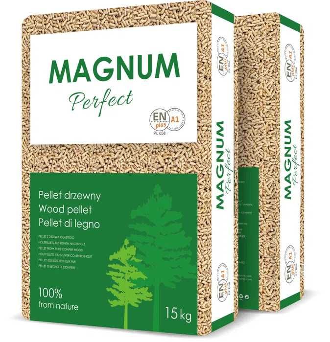 Pellet Magnum Perfect certyfikowany ENplus A1  100% Polski dostawa HDS