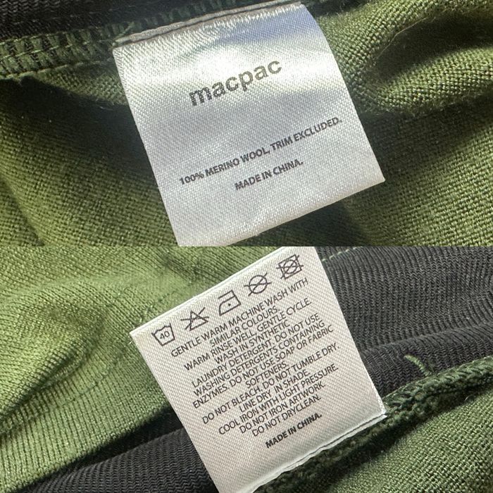 термо кофта macpac merino wool ortovox