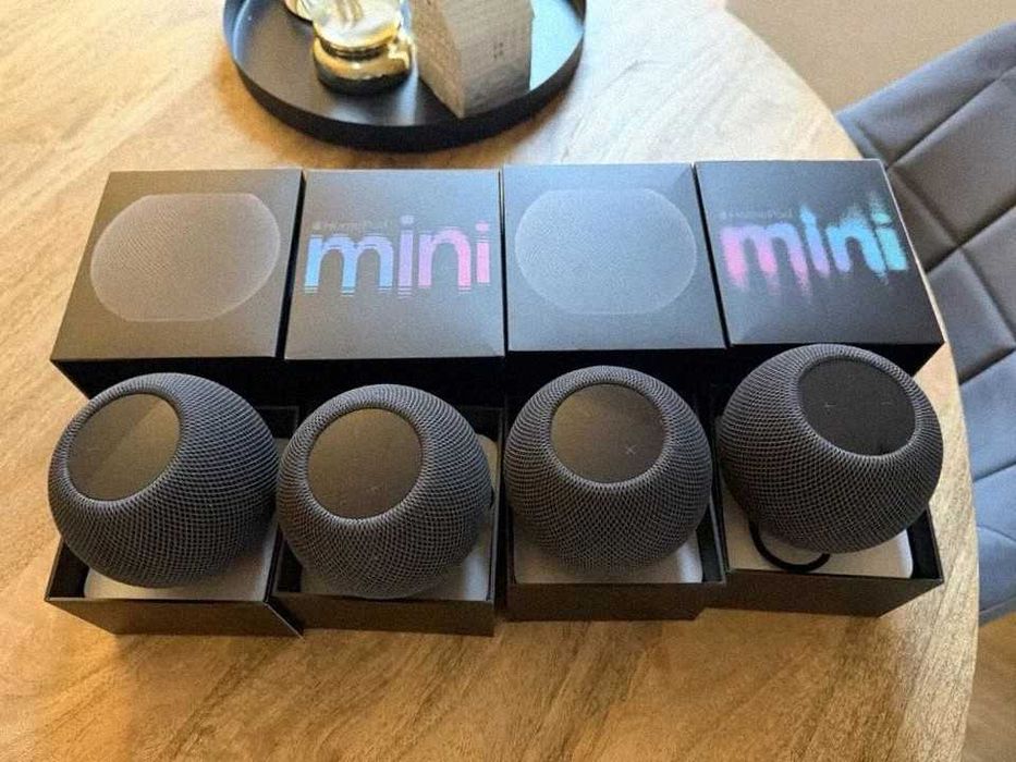 4x Apple HomePod Mini czarny MY5G2D/A