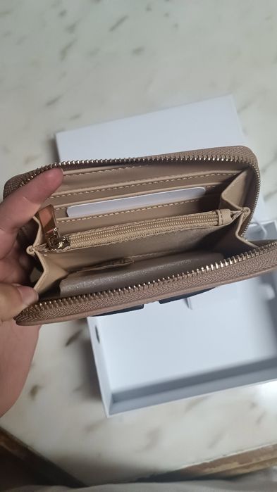 Carteira Guess bege Isola SLG