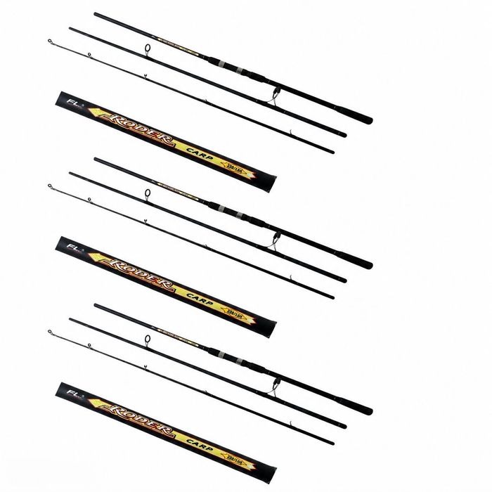 3xNowa  wędka karpiowa roder FL 3m 3,5lb