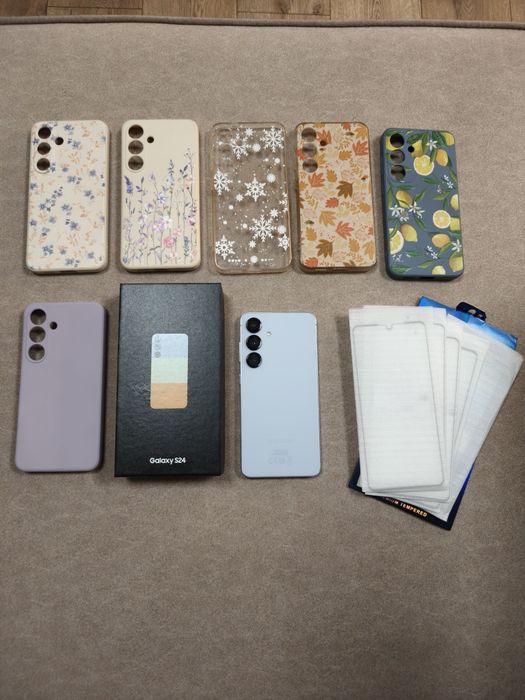 Samsung S24 limitowana wersja - kolor błękitny - wyjątkowy egzemplarz