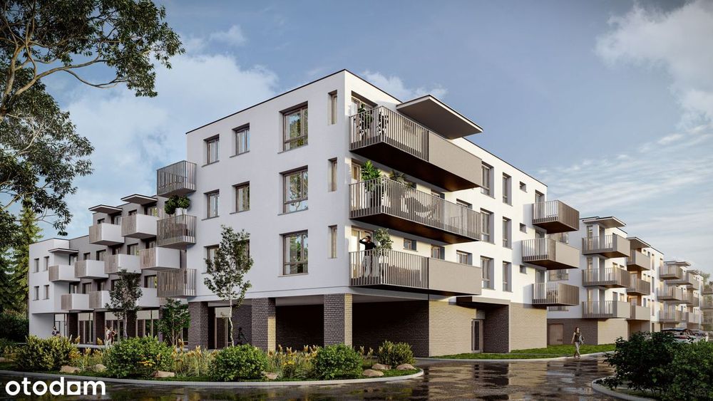 4-pokojowe mieszkanie 76m2 + 2 balkony