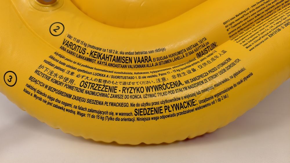 Fotel dmuchany, koło maluszka do plywania, basen