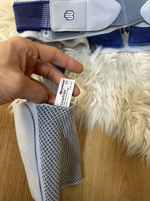 Orteza biodra Bauerfeind CoxaTrain mocna i lekka