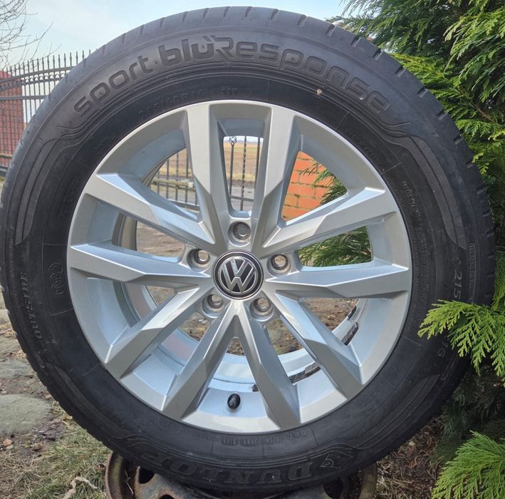 Felgi Oryginał VW Passat B8 Sharan 7N opony lato 215/60R16