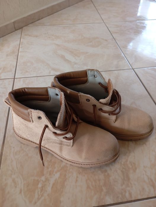 Buty sportowe męskie skórzane