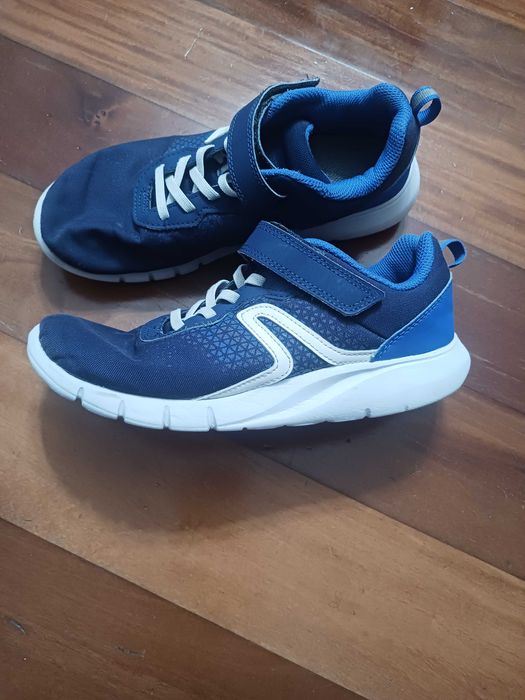 Tênis da decathlon soft 140 Azul/Branco - n° 37