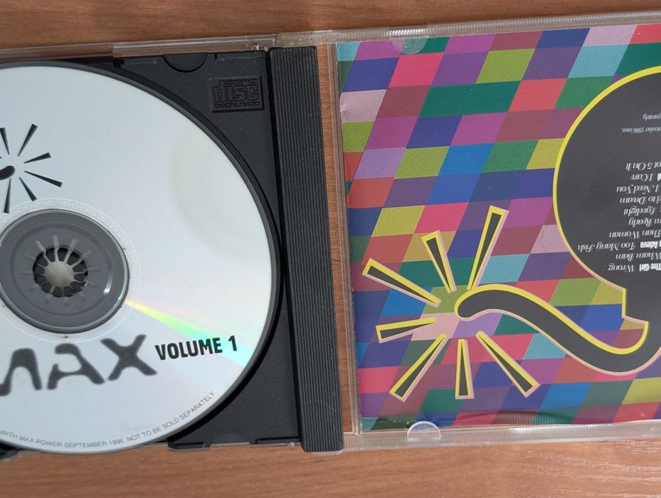 Max vol 1, rozni wykonawcy, plyta muzyczna CD