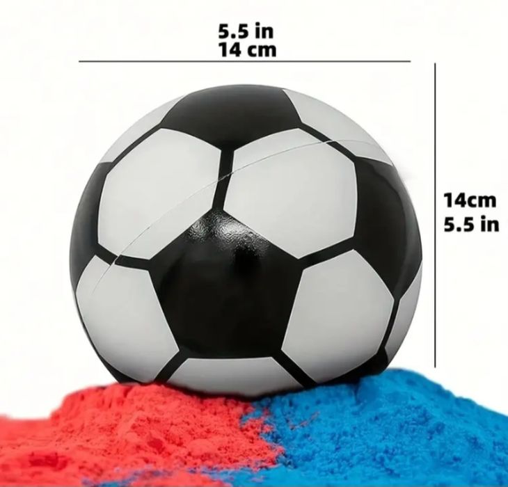 Chá Revelação Bola colorida