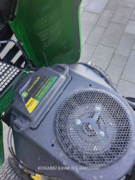 Kosiarka traktorek John deere X350r 24hp kawasaki 2019r v2