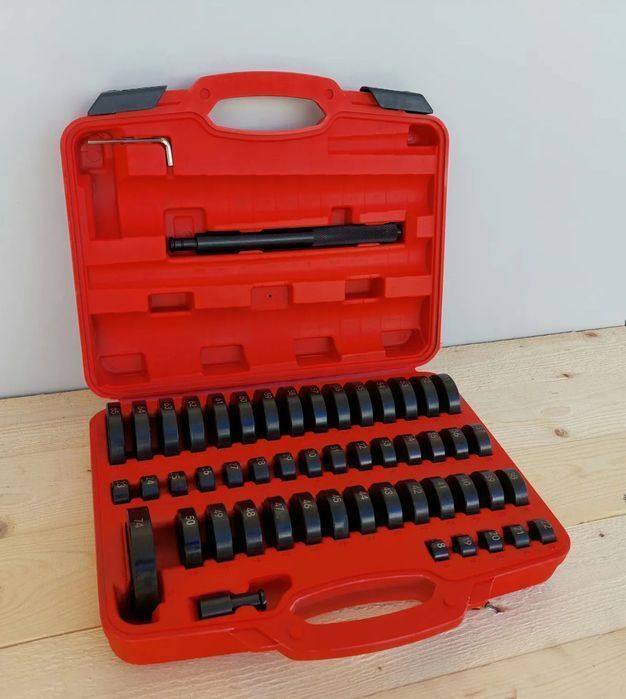 Conjunto Discos Extração Rolamentos p/ Prensa Hidráulica - 52pcs